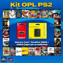 Kit OPL para PS2 SLIM + Lotado dos MELHORES JOGOS!